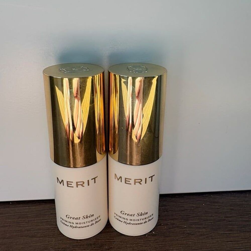 MERIT Great Skin Priming Moisturizer | Bundle of 2